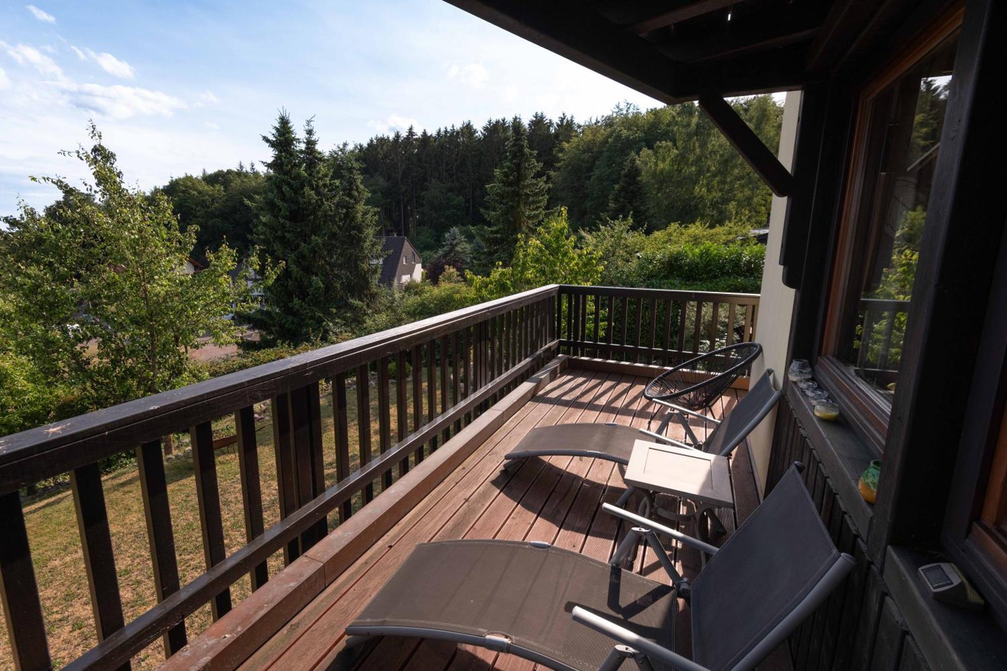Sonnige Aussicht Villa Losheim Kültér fotó